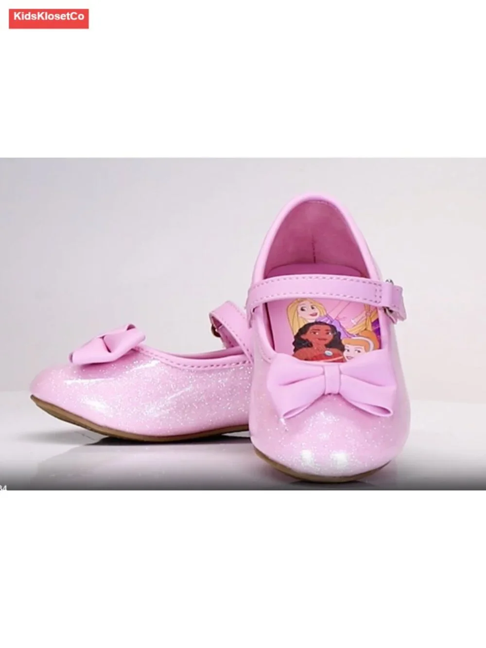 Toddler Girls Frozen Minnie Mouse Cinderella Mary Jane Bow Ballet Flats